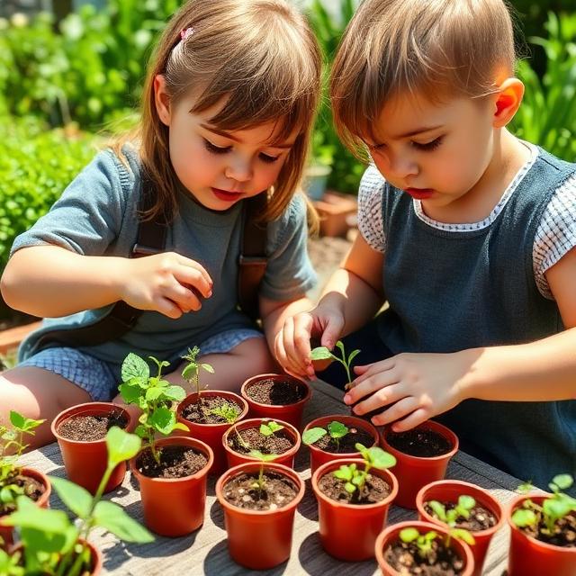 Nature exploration and gardening